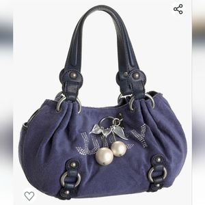 RARE, Y2K, NWT Juicy Couture 'BABY FLUFFY' Cadet Hobo/Satchel/Shoulder Bag